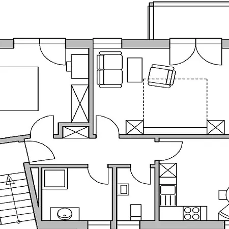 公寓 Chasa Vaidum By Mein - Mountain Homes
